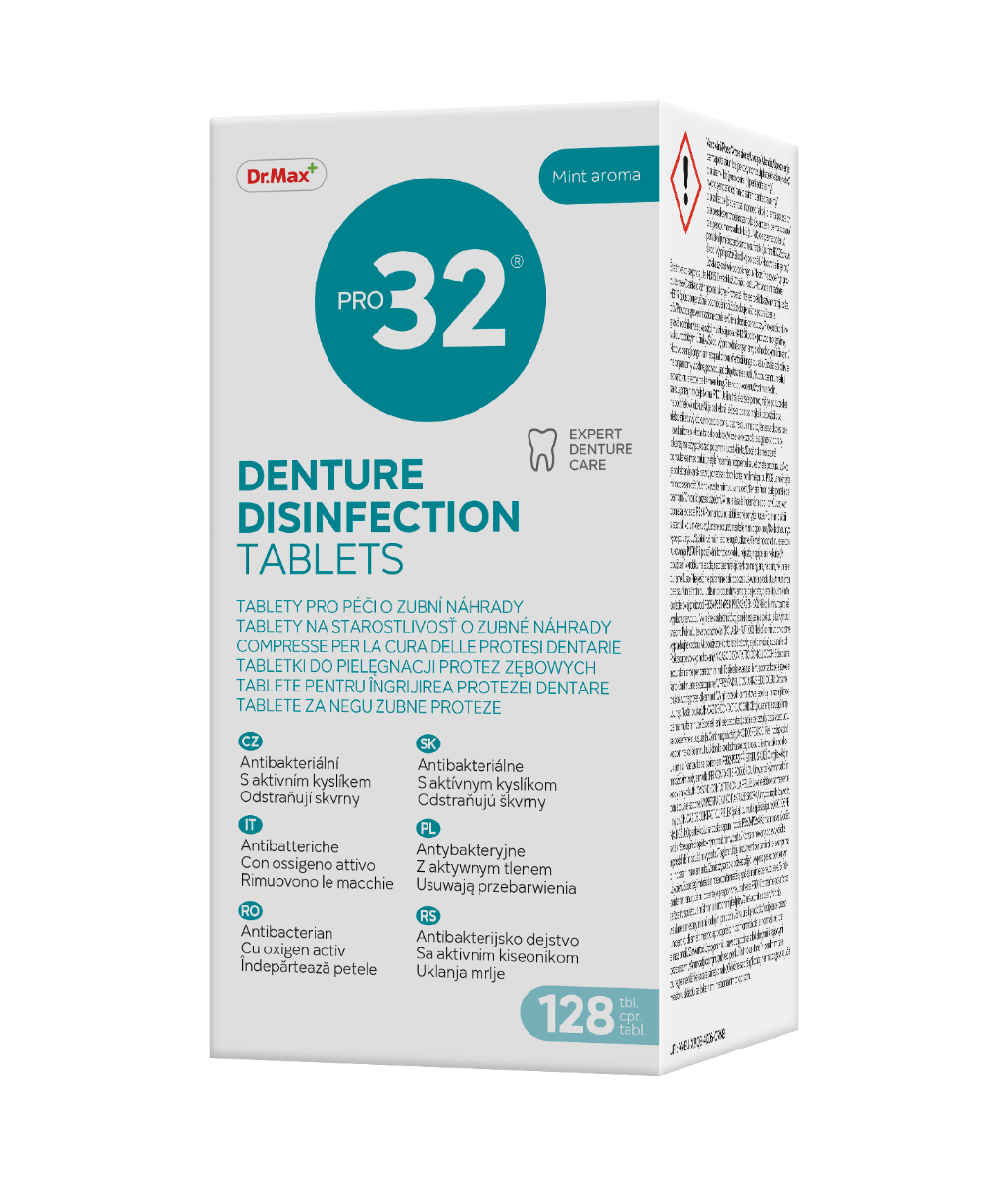 Pro32 Tablete pentru proteza dentara, 128 de bucati