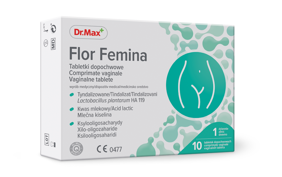 Dr. Max Flor Femina, 10 comprimate vaginale