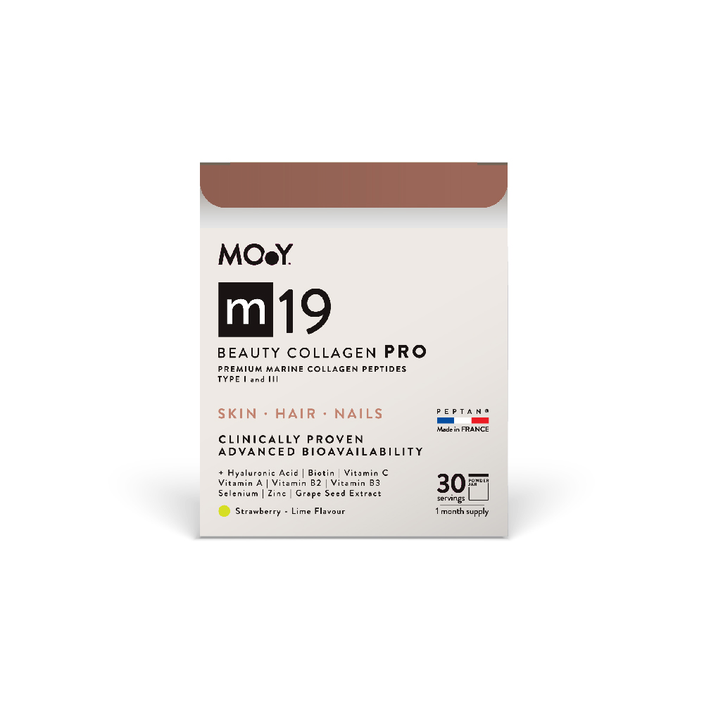 Colagen marin Beauty M19 cu aroma de capsuni si lime, 240g, Molecules of Youth