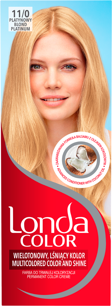 Vopsea de par permanenta 11/0 Blond Platinum, 110ml, Londa
