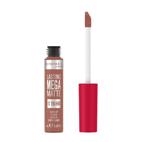 Ruj lichid Lasting Mega Matte 700 Be My Baby, 7.4ml, Rimmel London ​