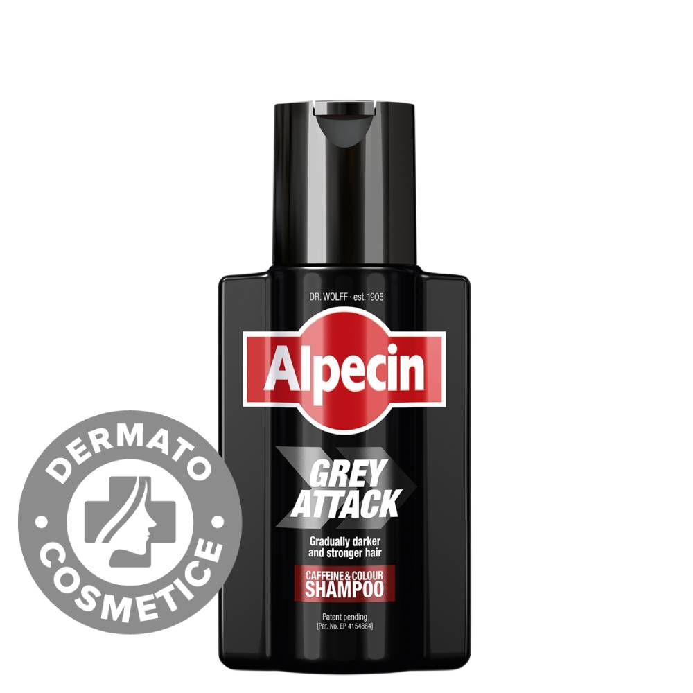 Sampon Grey Attack, 200ml, Alpecin