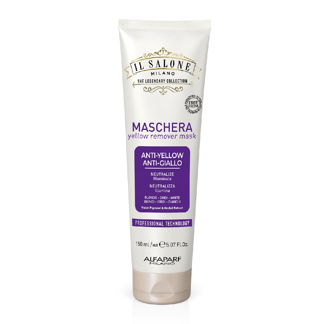 Masca pentru neutralizare tonuri de galben Yellow Remover, 150ml, Il Salone Milano