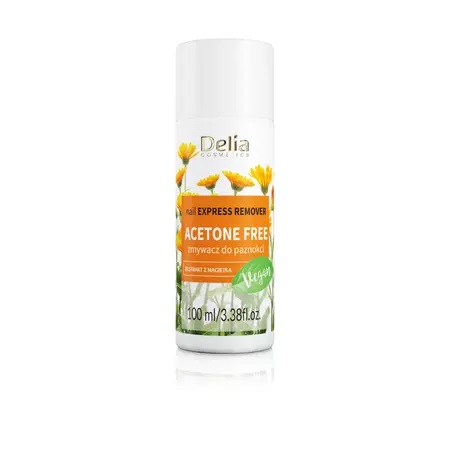 Dizolvant fara acetona Natural Nails, 100ml, Delia Cosmetics