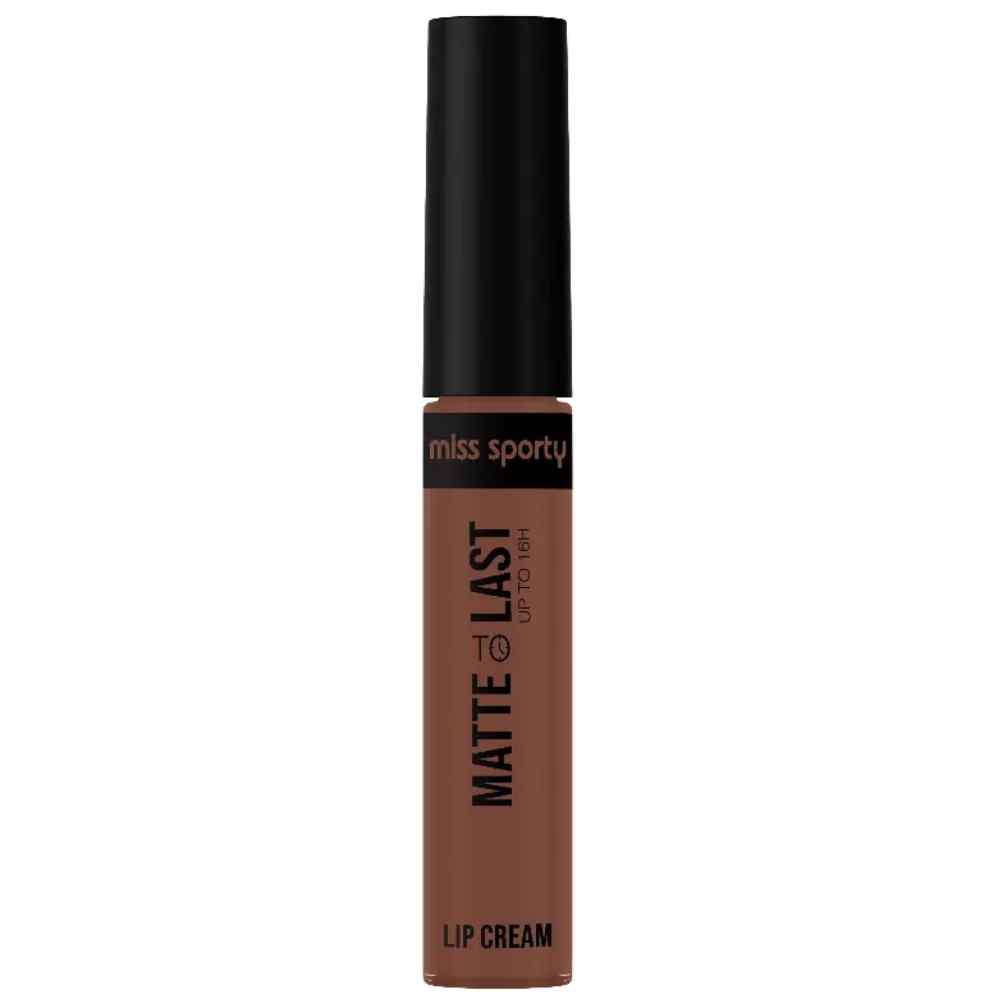 Ruj lichid Matte to Last 16H 600 Chocolate, 7ml, Miss Sporty