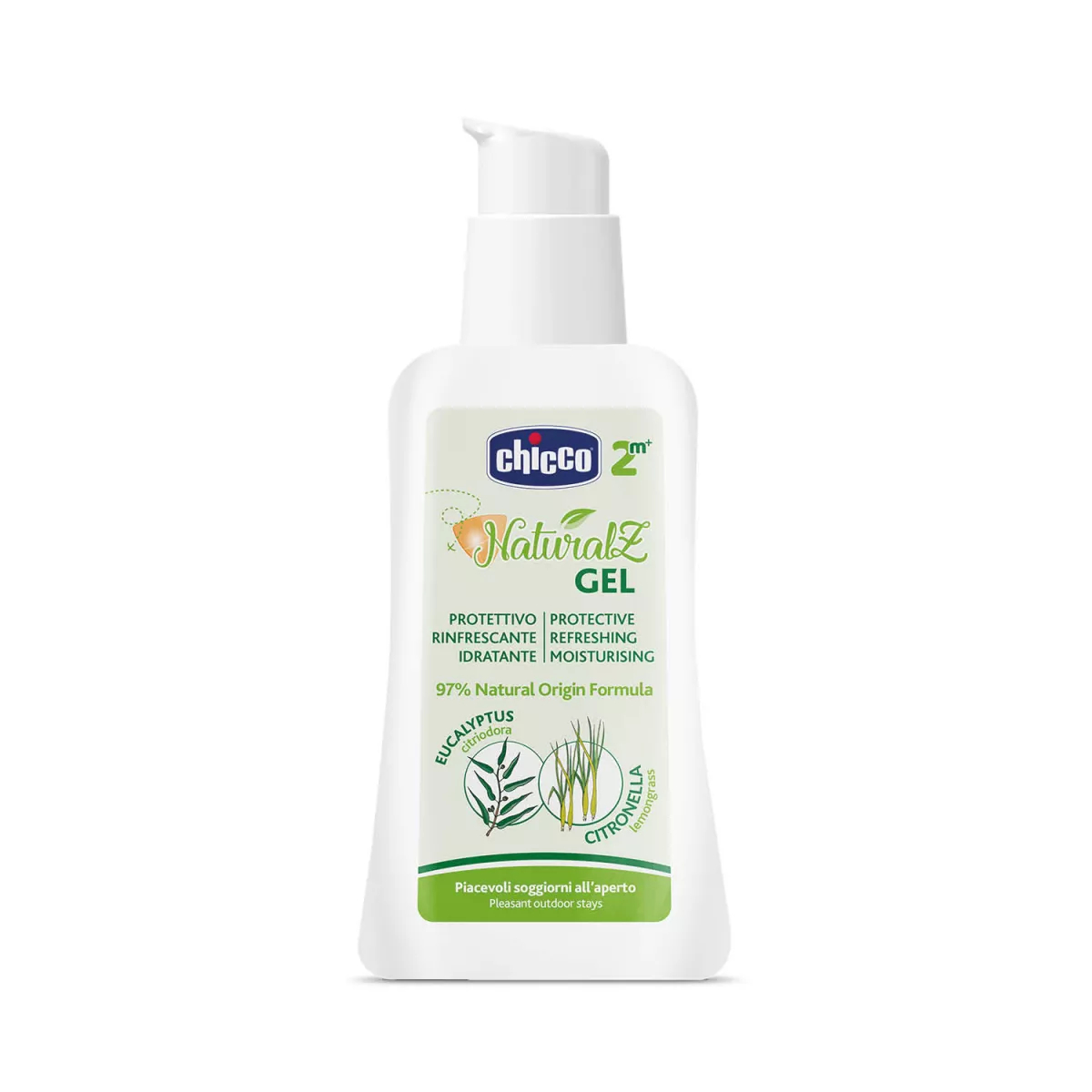 Gel cu extract de eucalipt si citronella NaturalZ, 60ml, Chicco