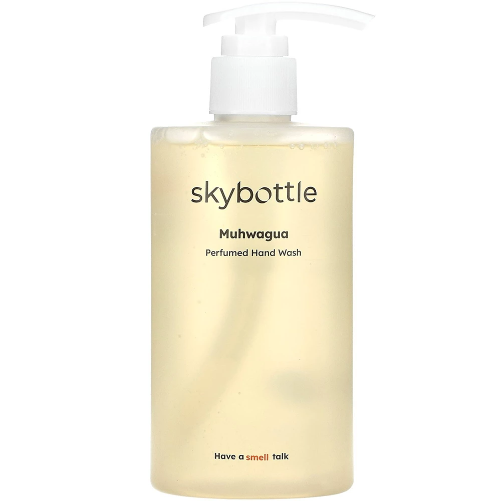 Sapun lichid parfumat pentru maini Muhwagua, 300ml, Skybottle