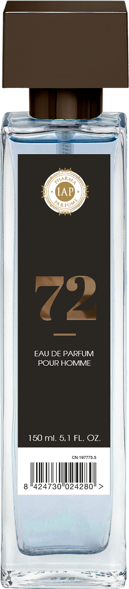 Apa de parfum pentru barbati Nr. 72, 150ml, IAP Pharma