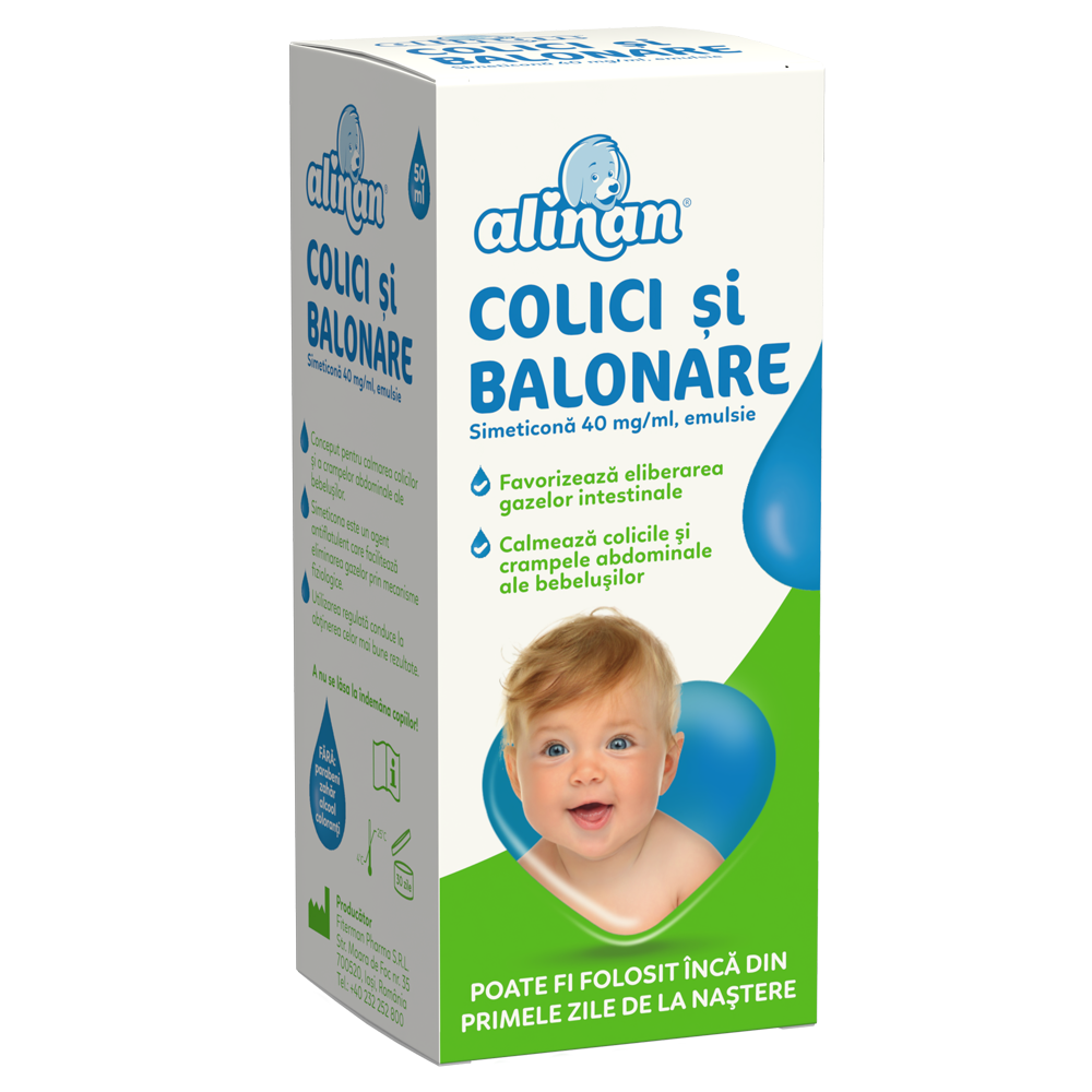 Emulsie colici si balonare Alinan, 50ml, Fiterman