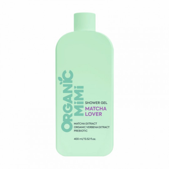 Gel de dus revitalizant Matcha Lover, 400ml, Organic Mimi