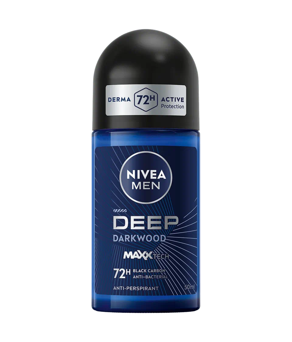 Deodorant roll-on pentru barbati Deep, 50ml, Nivea