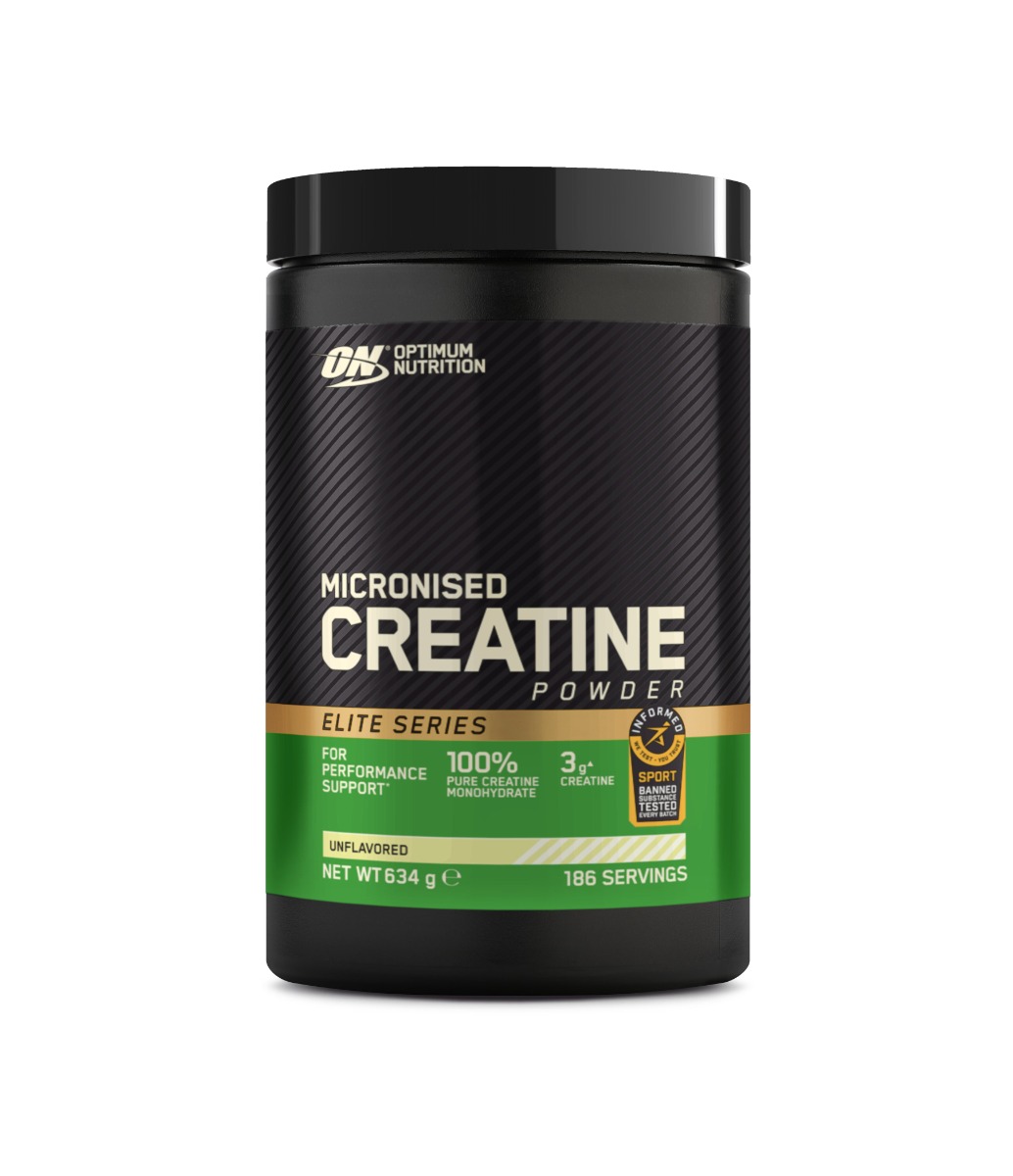 Creatina monohidrata micronizata pudra, 634g, Optimum Nutrition