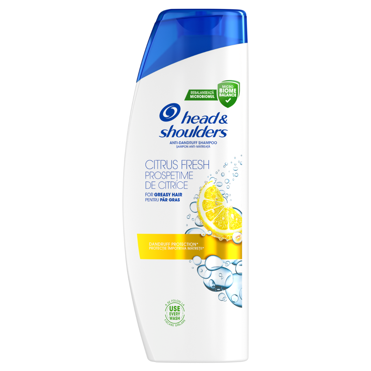 Sampon pentru par gras anti-matreata Citrus Fresh, 625ml, Head&Shoulders