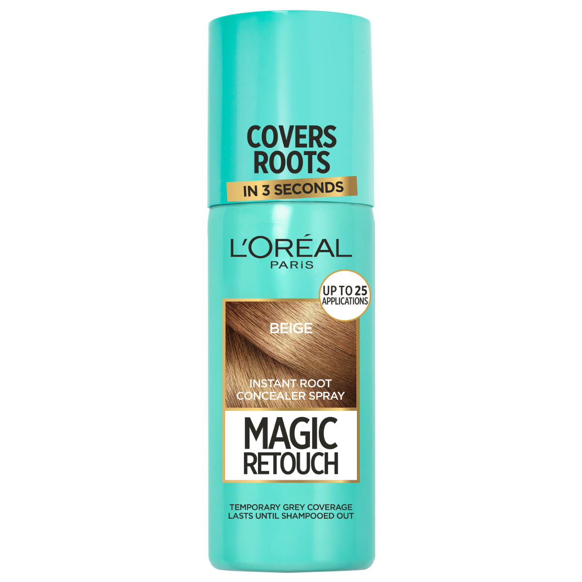 Spray corector pentru radacini crescute Magic Retouch Nr. 4 Beige, 75ml, L'Oreal Paris