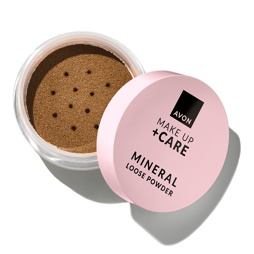 Pudra minerala Make-Up + Care Medium Deep 6g, Avon