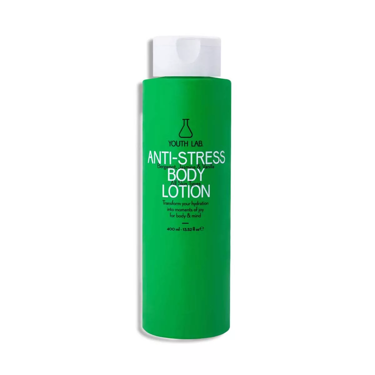 Lotiune de corp cu bergamota iasomie si vanilie Anti-Stress, 400ml, Youth Lab