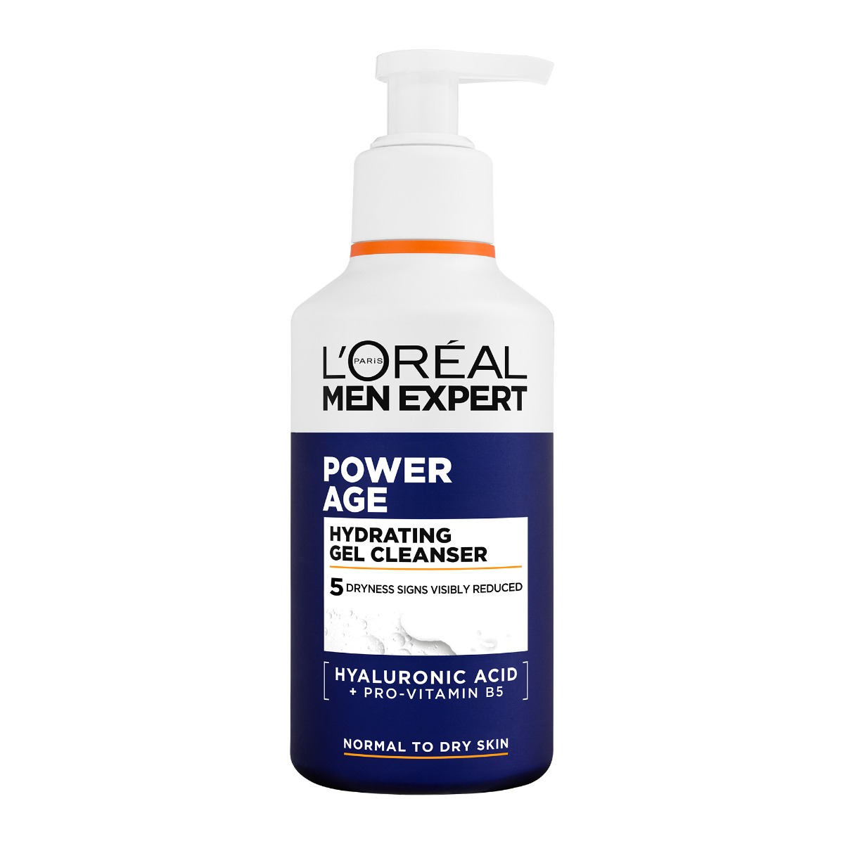 Gel de curatare pentru ten uscat cu acid hialuronic si Pro-Vit B5, 260ml, L'oreal Men Expert