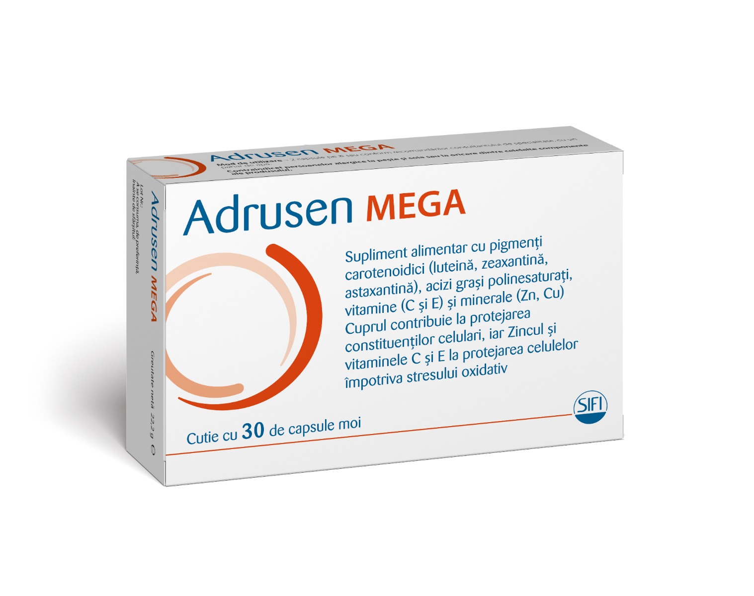 Adrusen Mega, 30 capsule moi, SIFI
