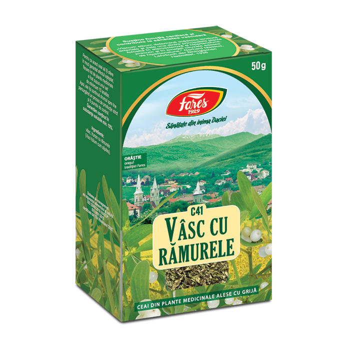 Ceai de vasc cu ramurele C41, 50g, Fares
